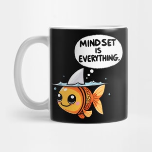 Mindset is everything Shark Fish Mug